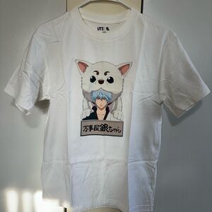 UNIQLO UT x Gintama Anime Graphic T-Shirt White – Size S – Like New